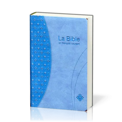 Bible en français courant, compacte, bleue